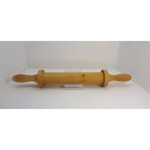 Unfinished Wooded Rolling Pin Kitchen Baking Pastry‎ Roller Rustic Farmhouse